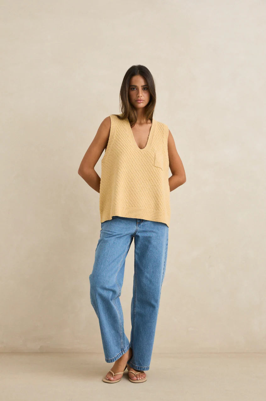 Archer Knit Vest – Where Salt Meets Soul